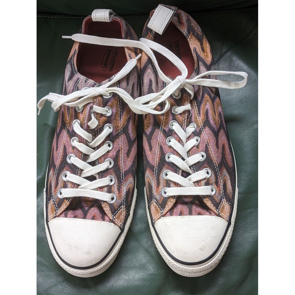 Converse Missoni shoes Auburn Egret Unisex -womens 12.5‎ Mens 10.5